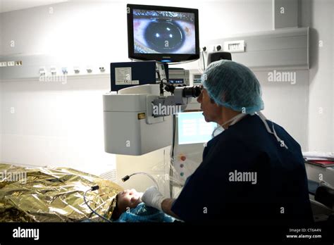 EYE LASER SURGERY Stock Photo - Alamy