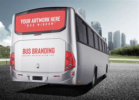 Free Bus Mockup