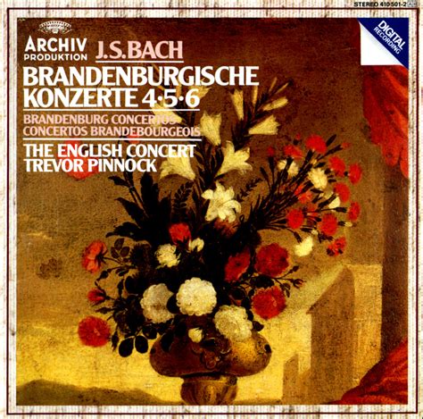 Bach: Brandenburg Concertos 4-6 - English Concert, Pinnock - jewish-music