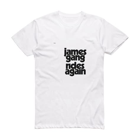 James Gang Rides Again 1 Album Cover T-Shirt White – ALBUM COVER T-SHIRTS