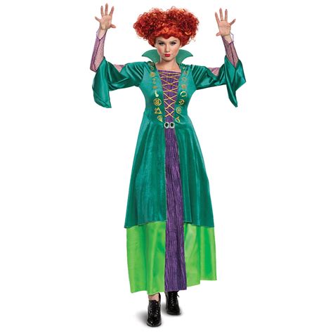 Disney's Hocus Pocus Adult Deluxe Wini Halloween Costume Exclusive - Walmart.com