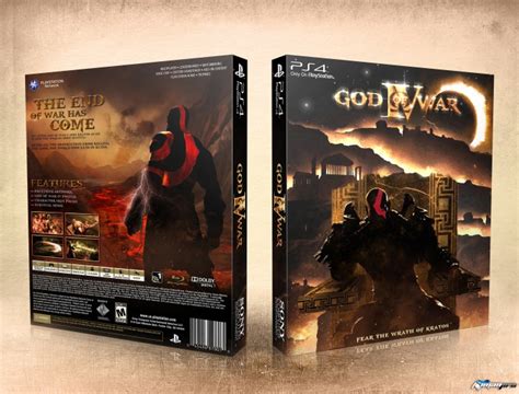 God of War IV PlayStation 4 Box Art Cover by iman pro