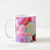 Candy Land Fantasy Cupcakes & Sweet Candy Custom Coffee Mug | Zazzle