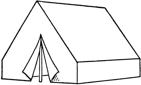 Tent Outline Cliparts - A Collection of High-Quality Images of Tent ...