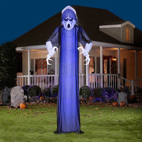 Tis Your Season | 12 ft. Giant Inflatable Ghost with Black Light Short ...