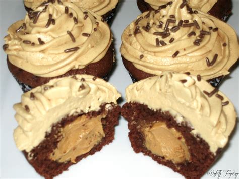 Chocolate Peanut Butter (filled!) Cupcakes | How sweet eats, Cupcake ...