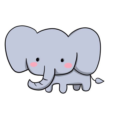 cute elephant png 22998886 PNG