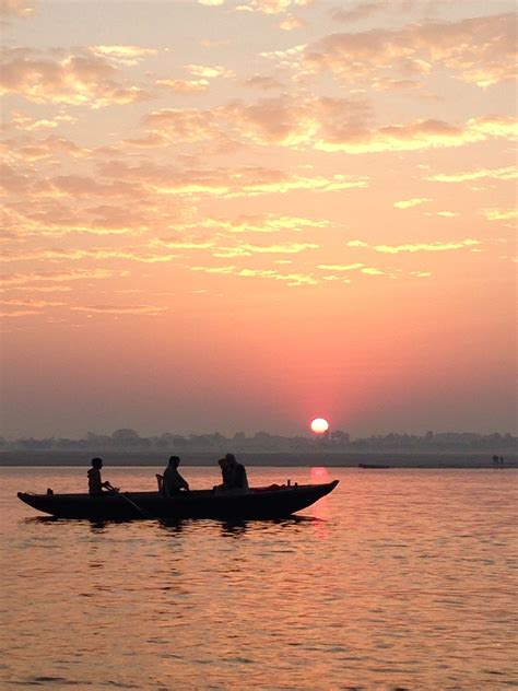 Ganges River at Sunrise | Ganges, Sunrise, Outdoor