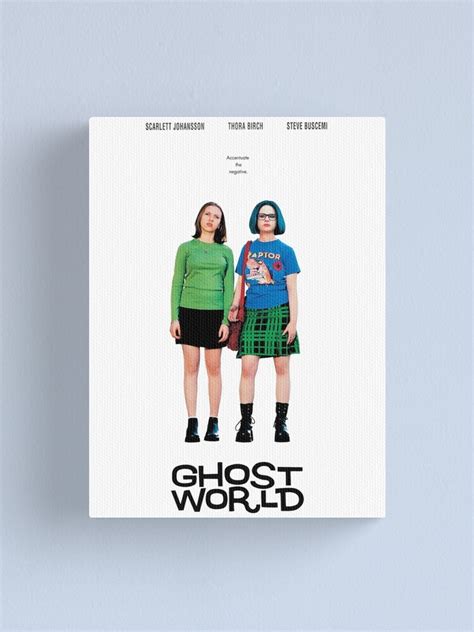 "Ghost World Movie Poster" Canvas Print for Sale by winkatawink | Redbubble