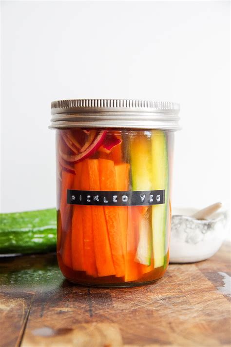 Easy Pickled Veg — Nourished & Vibrant