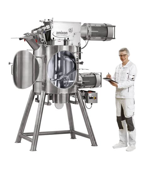 Vertical single-shaft mixer for dry, moist and viscous materials at variable filling levels