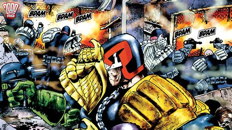 Judge Dredd Comic Wallpaper