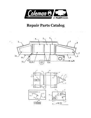 Coleman Pop Up Camper Parts List | Reviewmotors.co