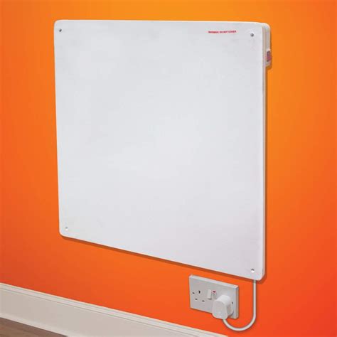 425W Slimline Wall mounted Ceramic Heater Low Energy Eco Friendly ...