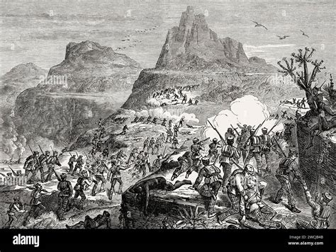 Scene from the Cape Frontier Wars, South Africa Stock Photo - Alamy