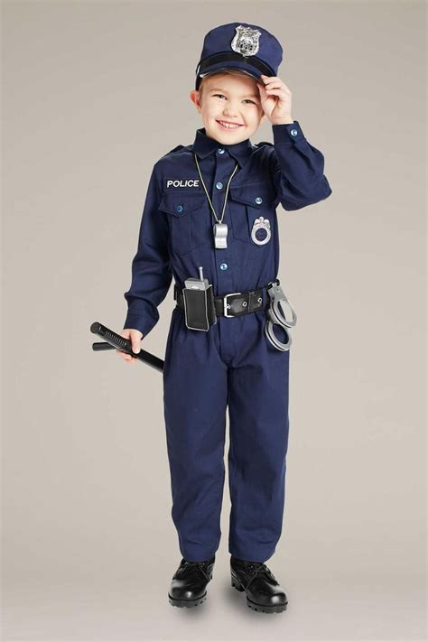 Jr. Police Officer Costume for Kids | Police costume kids, Kids ...