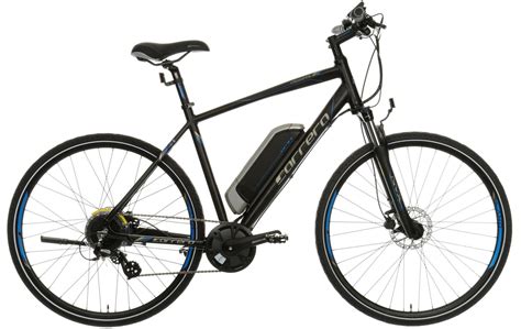 Carrera Crossfire-E Mens Electric Hybrid Bike - 17", 19", 21" Frames | Electric bike, Hybrid ...