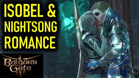Isobel & Nightsong Romance & Kissing Scene | Baldur's Gate 3 BG3 - YouTube