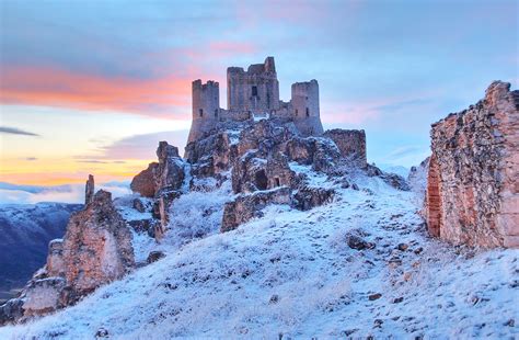 Castle's ruins under the snow | View on Black The ruins of t… | Flickr