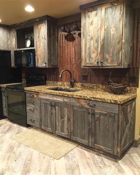 17 Rustic Kitchen Cabinets For Modern House Interiors