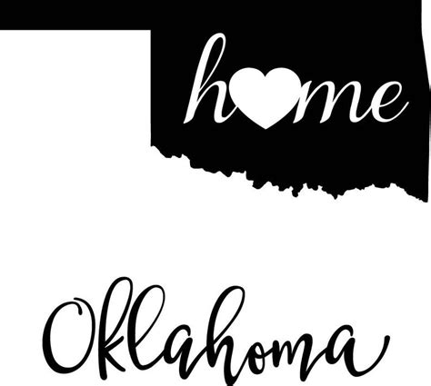 Oklahoma State Outline Vector at Vectorified.com | Collection of ...