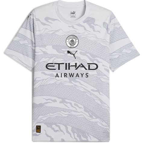 Manchester City Year of the Dragon Football Shirt 2024 - SoccerLord