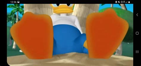 Donald duck feet scene 1 by Romanceguy on DeviantArt