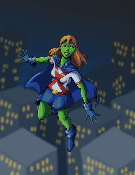 Young Justice: Miss Martian by MonteCreations on DeviantArt