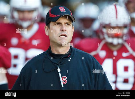 November 27, 2010; Stanford, CA, USA; Stanford Cardinal head coach Jim ...