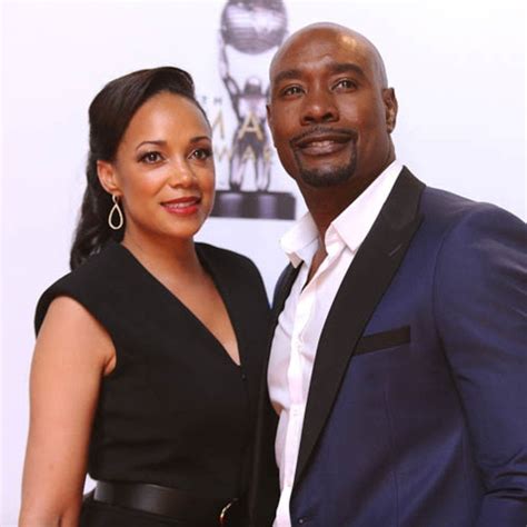 Morris Chestnut & Wife Have Date Night At 'When the Bough Breaks' Movie Premiere - Essence