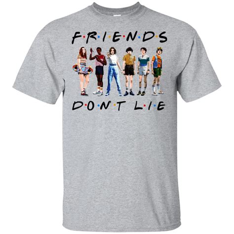 Stranger things friends don t lie t shirt Coronado Rose gold wedding ...