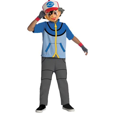 Child Pokemon Ash Costume Rubies 884776 - Walmart.com