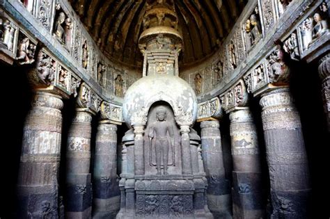 Ajanta Cave Temples 19-26, Maharasthra