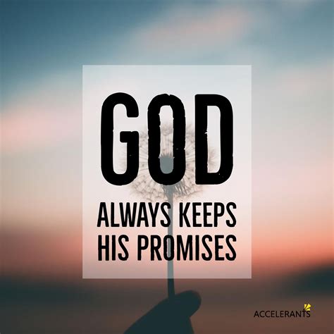 God Keeps His Promises Quotes - ShortQuotes.cc