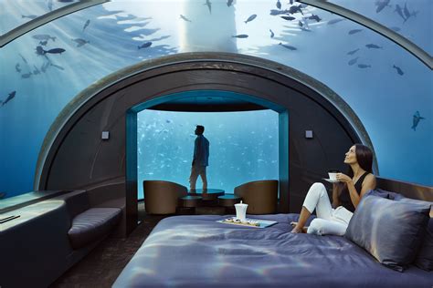 Conrad Maldives Rangali Island | Underwater hotel room, Underwater ...