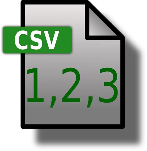 Clipart - file-icon-csv