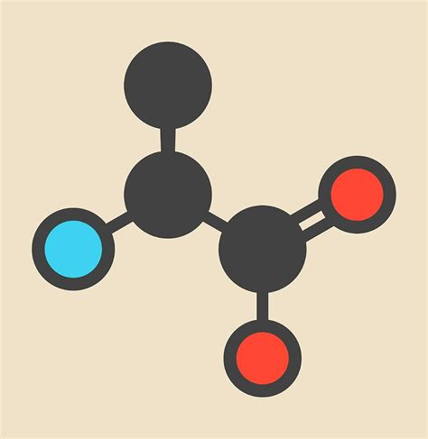 Alanine Amino Acid Molecule Photograph by Molekuul - Fine Art America