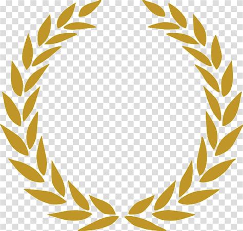 Gold leaf logo, Laurel wreath Bay Laurel Gold , Small Wreath transparent background PNG clipart ...