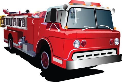 fire truck cartoon png, HD Png Download | Fire trucks, Clip art ...