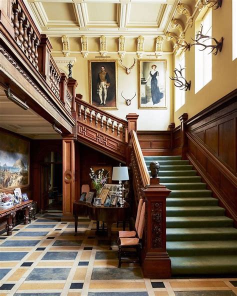 Somerleyton Hall | Manor house interior, Grand staircase, Rustic staircase