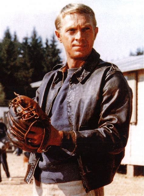 Steve McQueen - The Great Escape (1963) - #A2leatherjacket | Actor ...