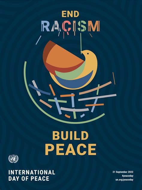 International Day of Peace 21st September 2022 Theme- End Racism. Build ...