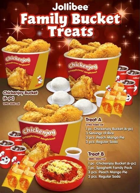 Jollibee Chicken Bucket Menu Philippines | Kentucky fried chicken menu, Food delivery menu, Jollibee