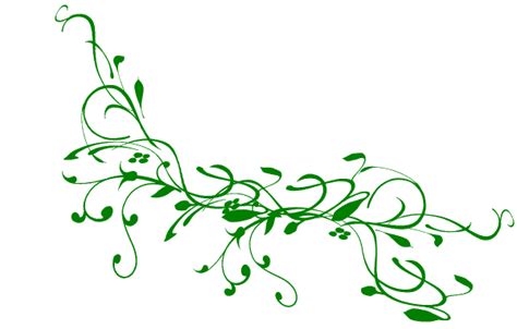 Green Vine Clip Art at Clker.com - vector clip art online, royalty free ...