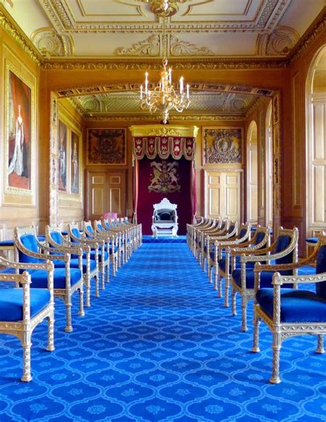 Gartner Throne Room at Windsor Castle, UK | Windsor castle, Royal castles, Castles interior