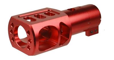 Muzzle Brake Recoil Reducer For Mossberg 500 & Mav 88 12 Ga Shotgun Red ...