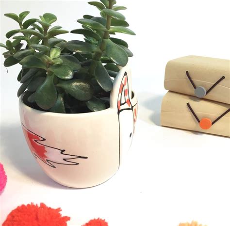 Ceramic Animal Planters By Gallery Thea | notonthehighstreet.com