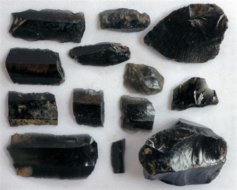 Mesoamerican Obsidian Blades