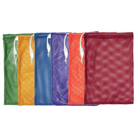 Champion Sports Assorted Color Mesh Bags, Set of 6, 12" x 18" | CHSMB18SET – SupplyMe