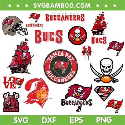 Tampa Bay Buccaneers SVG Bundle